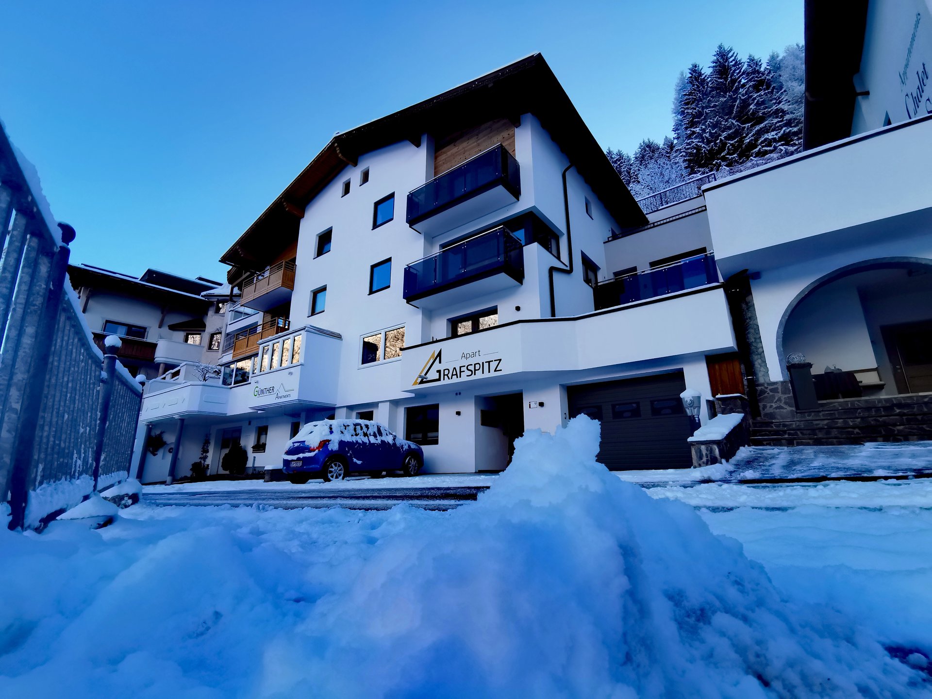 Hausansicht Grafspitz Ischgl Ansicht Apart Grafspitz Ischgl